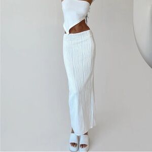US 8  Princess Polly low waist knitted maxi skirt